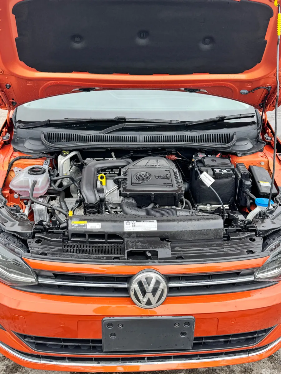 Volkswagen Polo Hatchback, Petrol, 2018, Orange