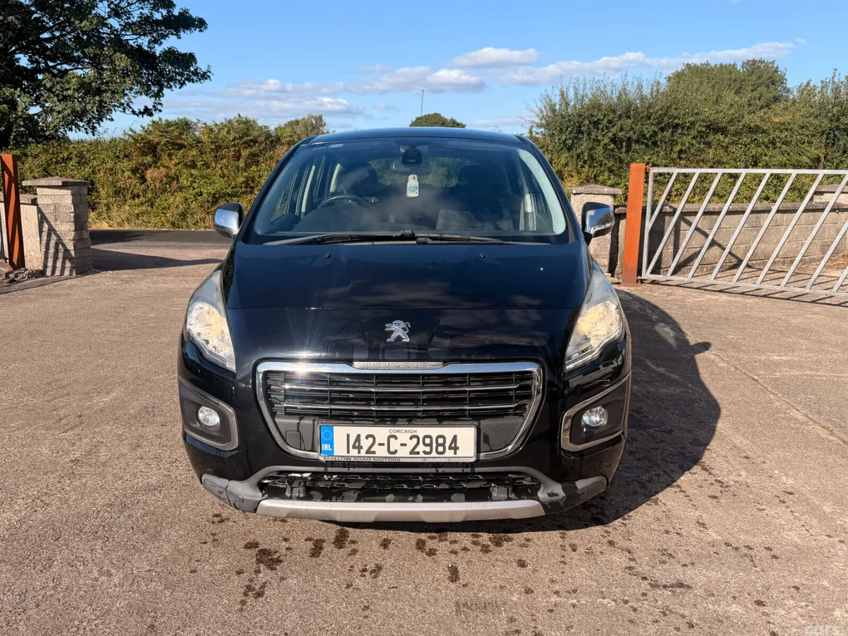 Peugeot 3008 SUV, Diesel, 2014, Black