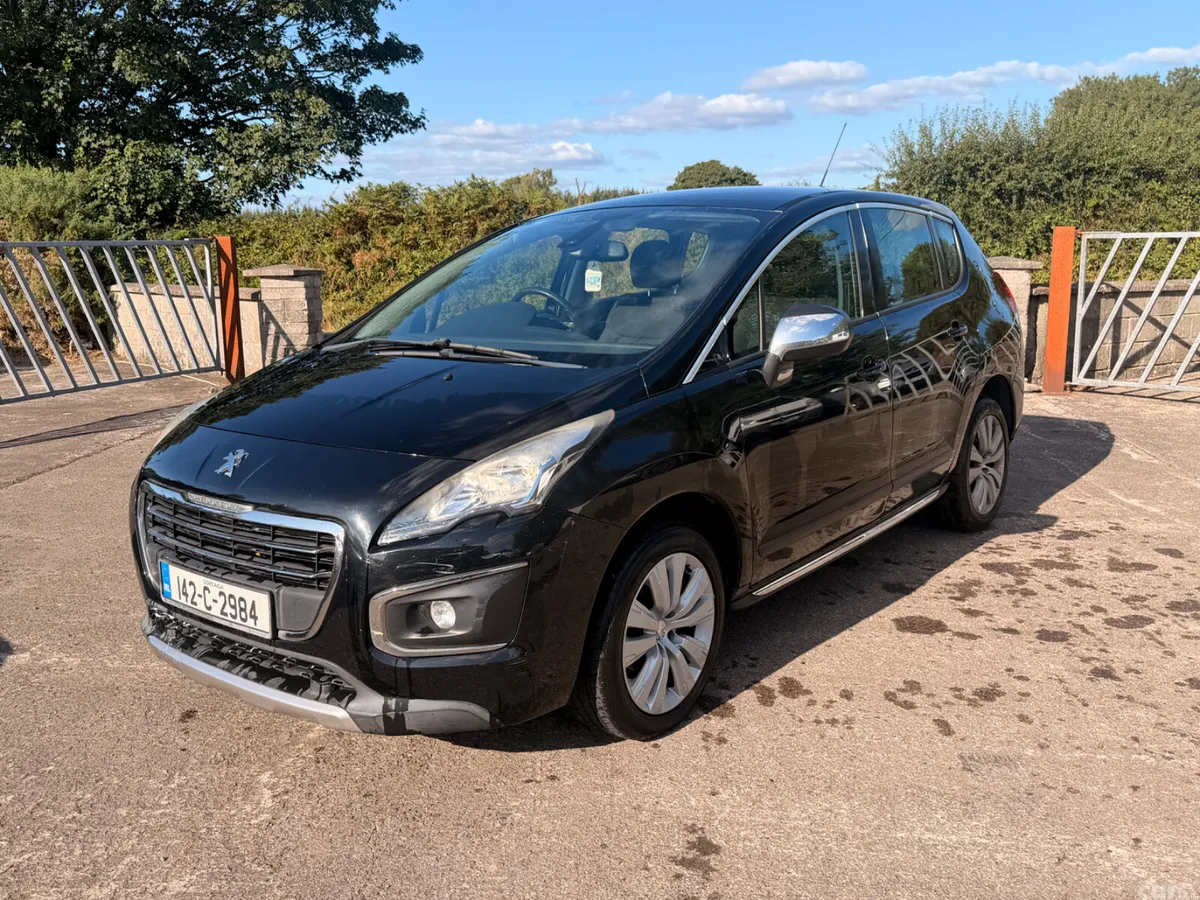 Peugeot 3008 SUV, Diesel, 2014, Black