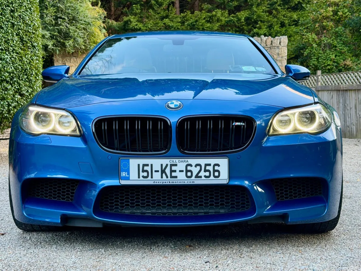 BMW M5 Saloon, Petrol, 2015, Blue