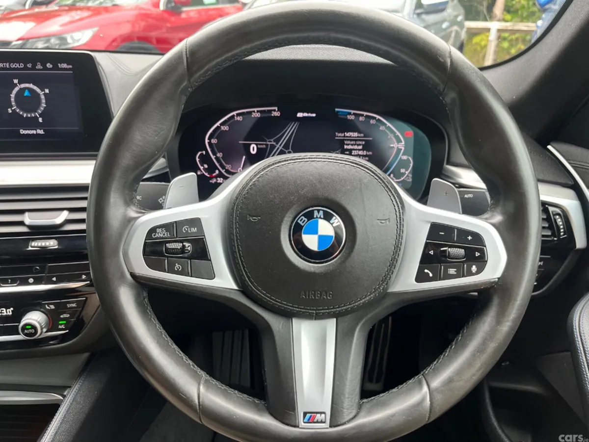 BMW 5-Series Saloon, Petrol Plug-in Hybrid, 2020, White
