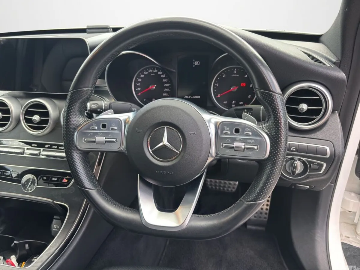 Mercedes-Benz C-Class Saloon, Diesel, 2019, White