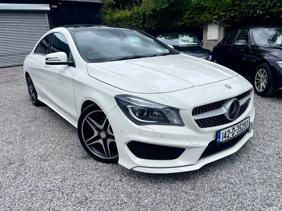Mercedes-Benz CLA Coupe, Petrol, 2014, White