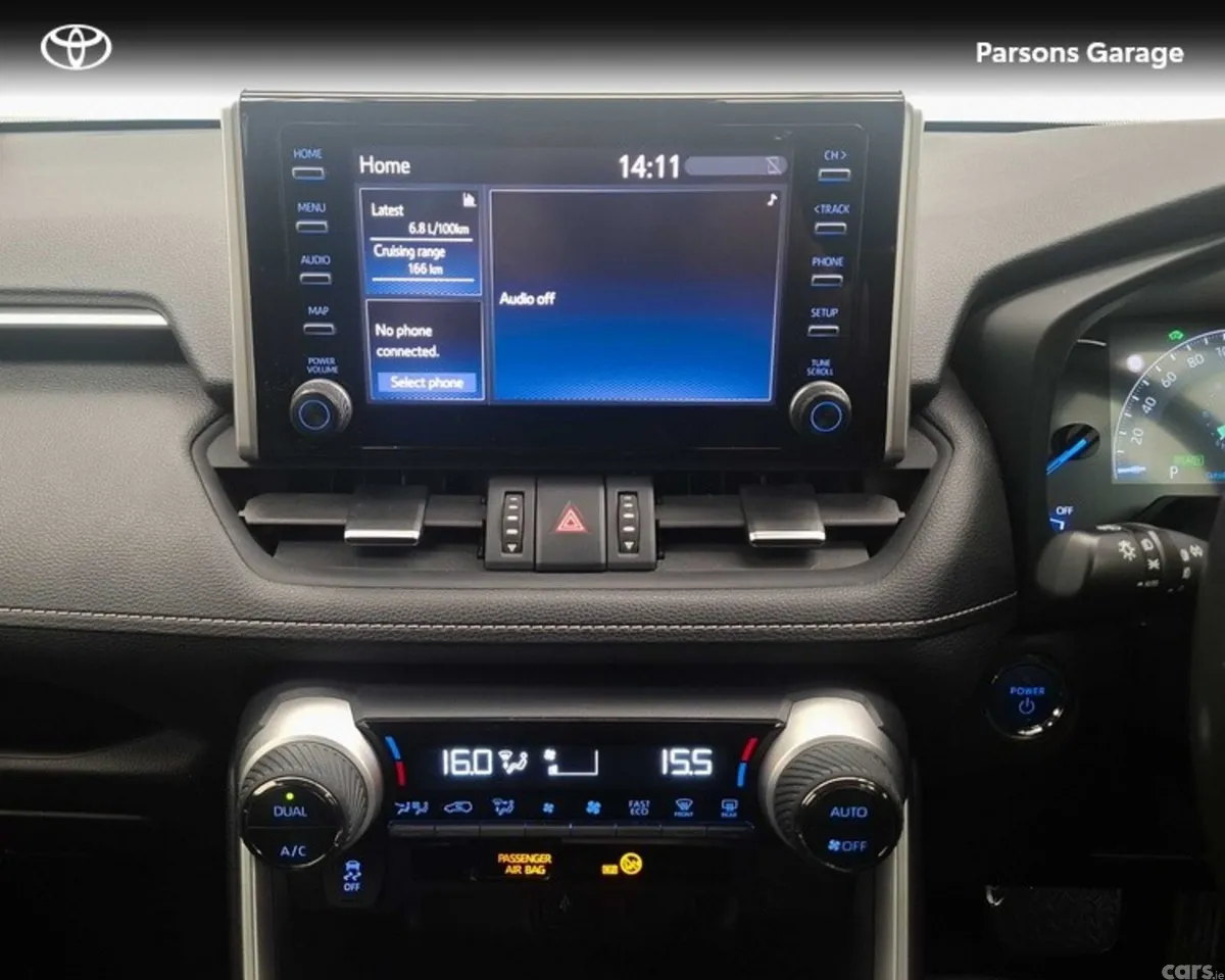 Toyota RAV4 SUV, Petrol Hybrid, 2020, Grey
