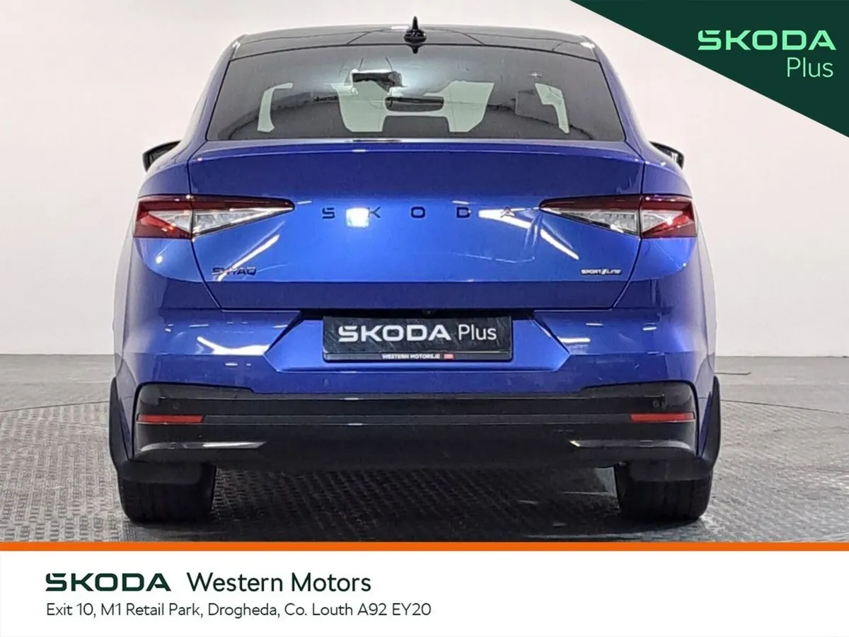 Skoda Enyaq Hatchback, Electric, 2025, Blue