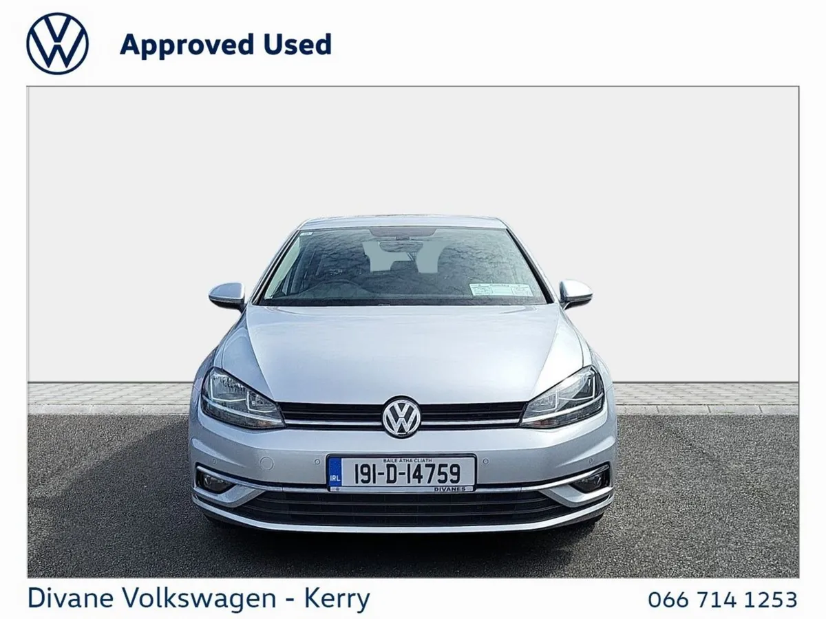 Volkswagen Golf Hatchback, Diesel, 2019, Silver