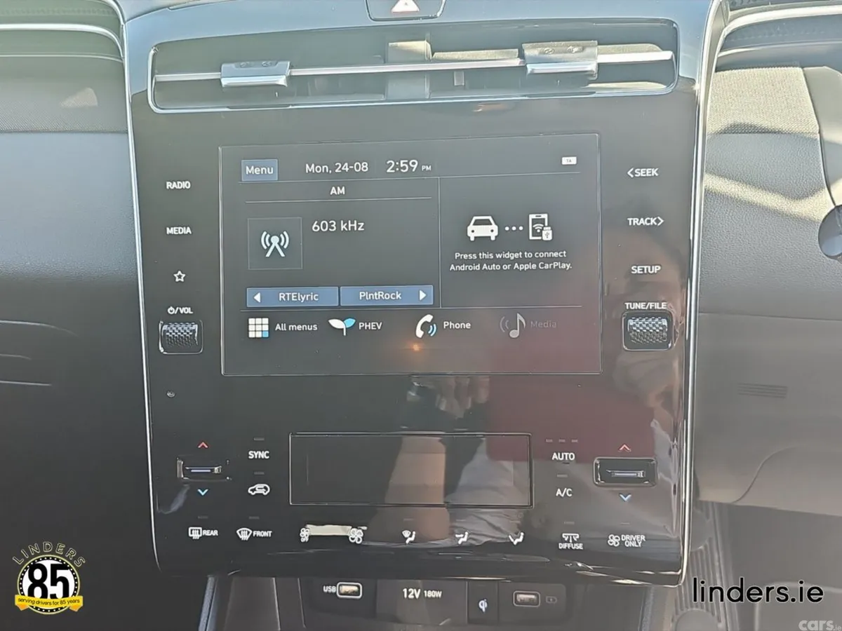 Hyundai Tucson SUV, Petrol Plug-in Hybrid, 2024, Blue