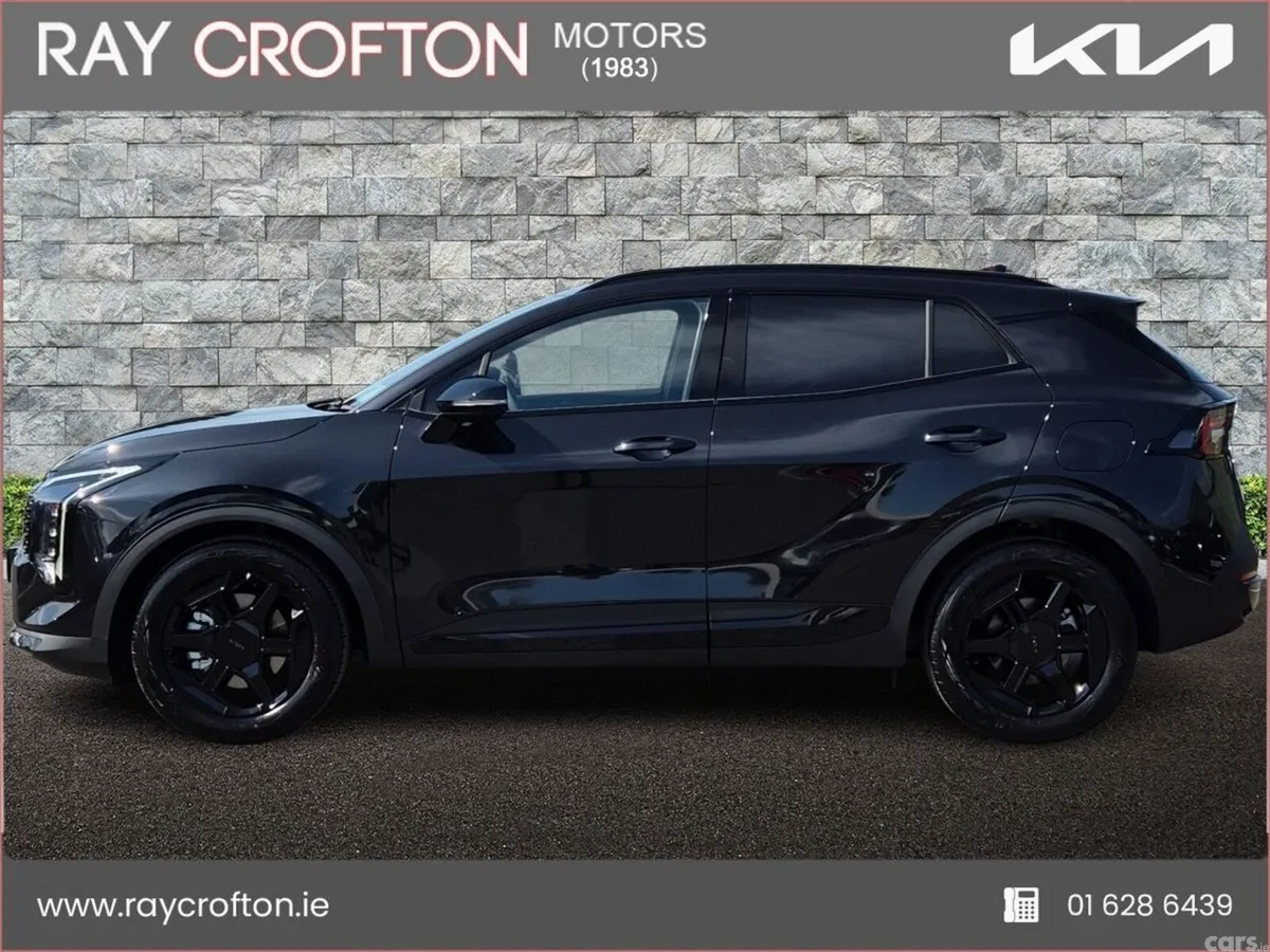 Kia Sportage SUV, Diesel Hybrid, 2026, Black