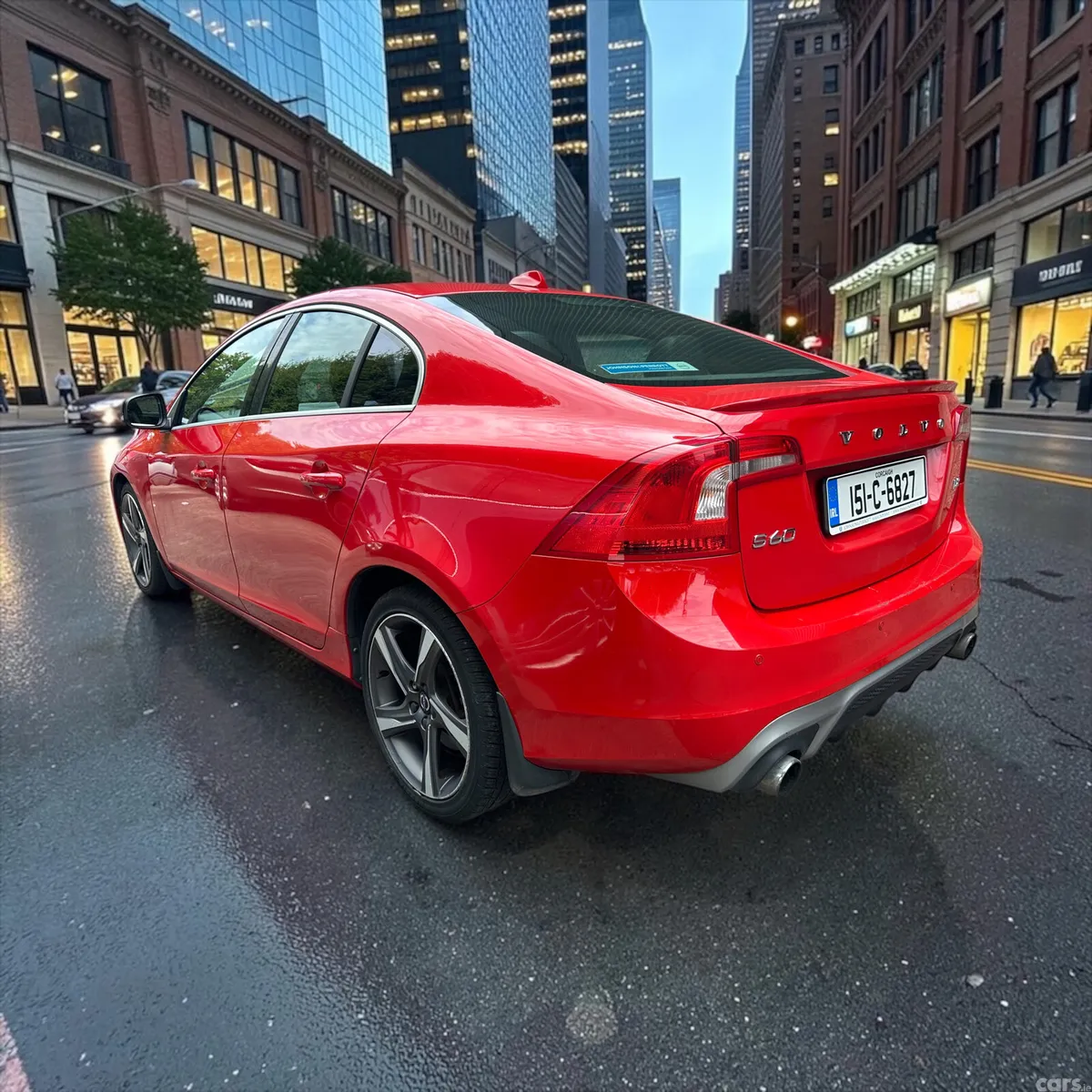 Volvo S60 Saloon, Diesel, 2015, Red