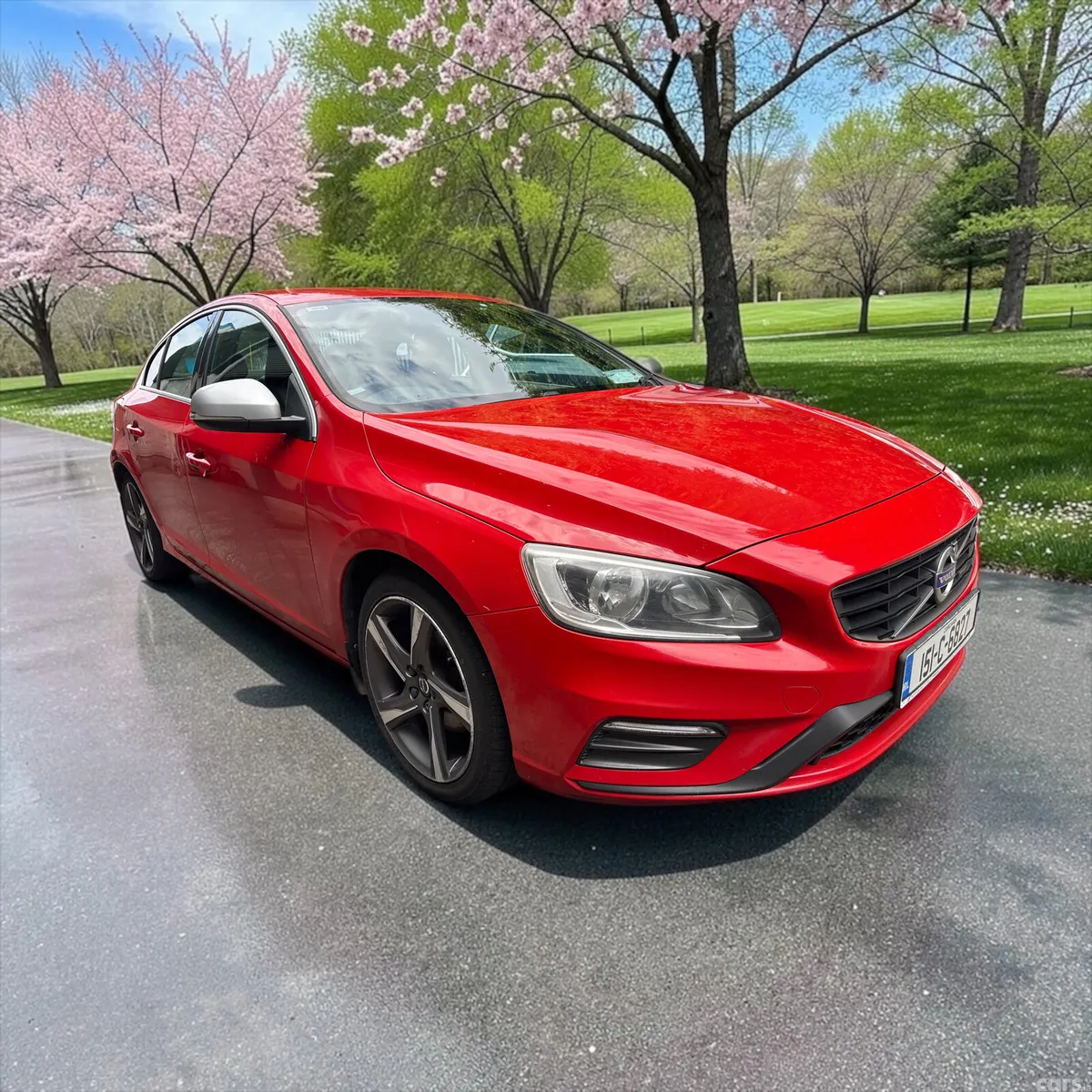 Volvo S60 Saloon, Diesel, 2015, Red