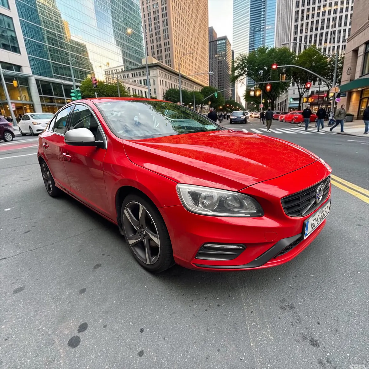 Volvo S60 Saloon, Diesel, 2015, Red