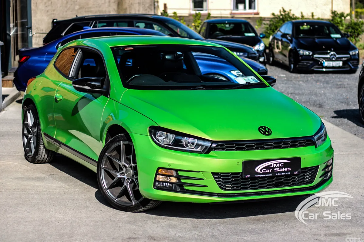 Volkswagen Scirocco Coupe, Diesel, 2015, Green