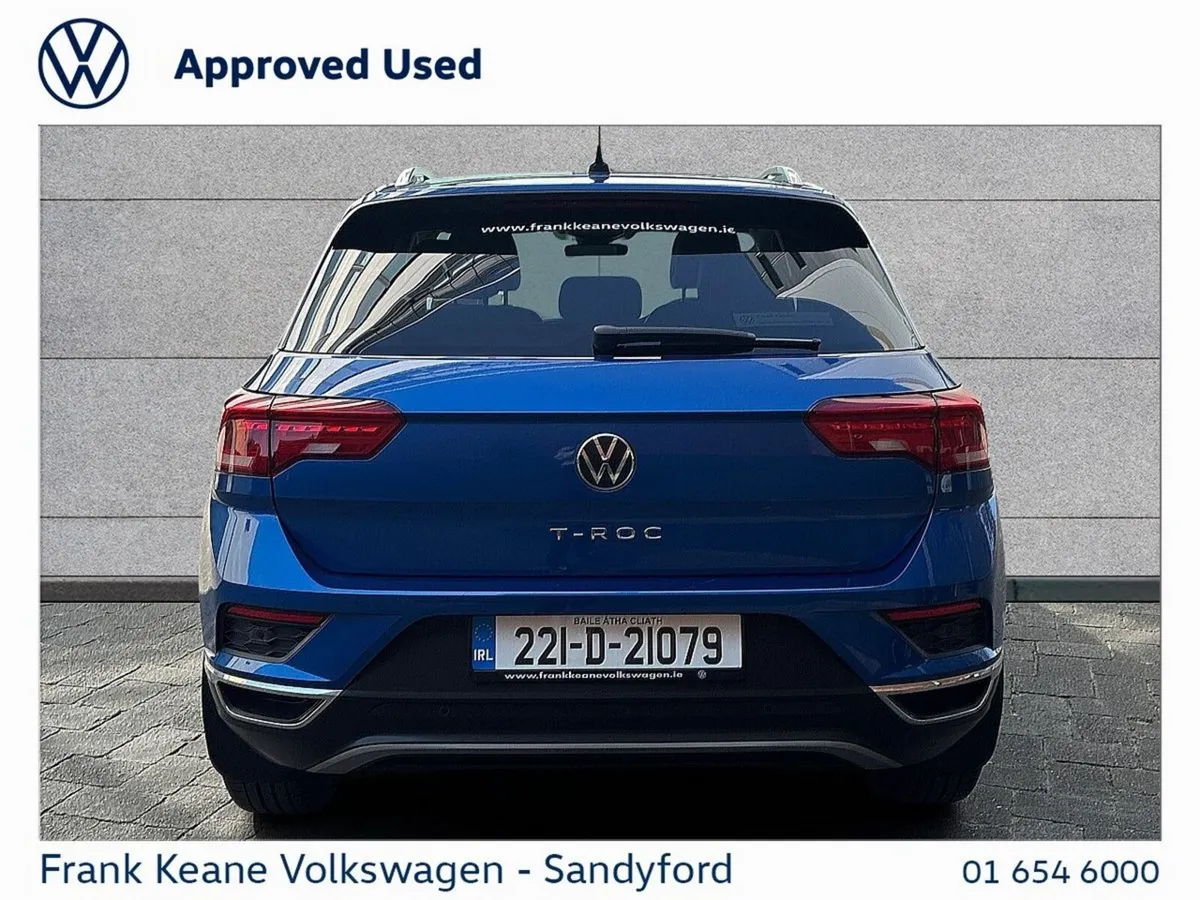Volkswagen T-Roc SUV, Petrol, 2022, Blue