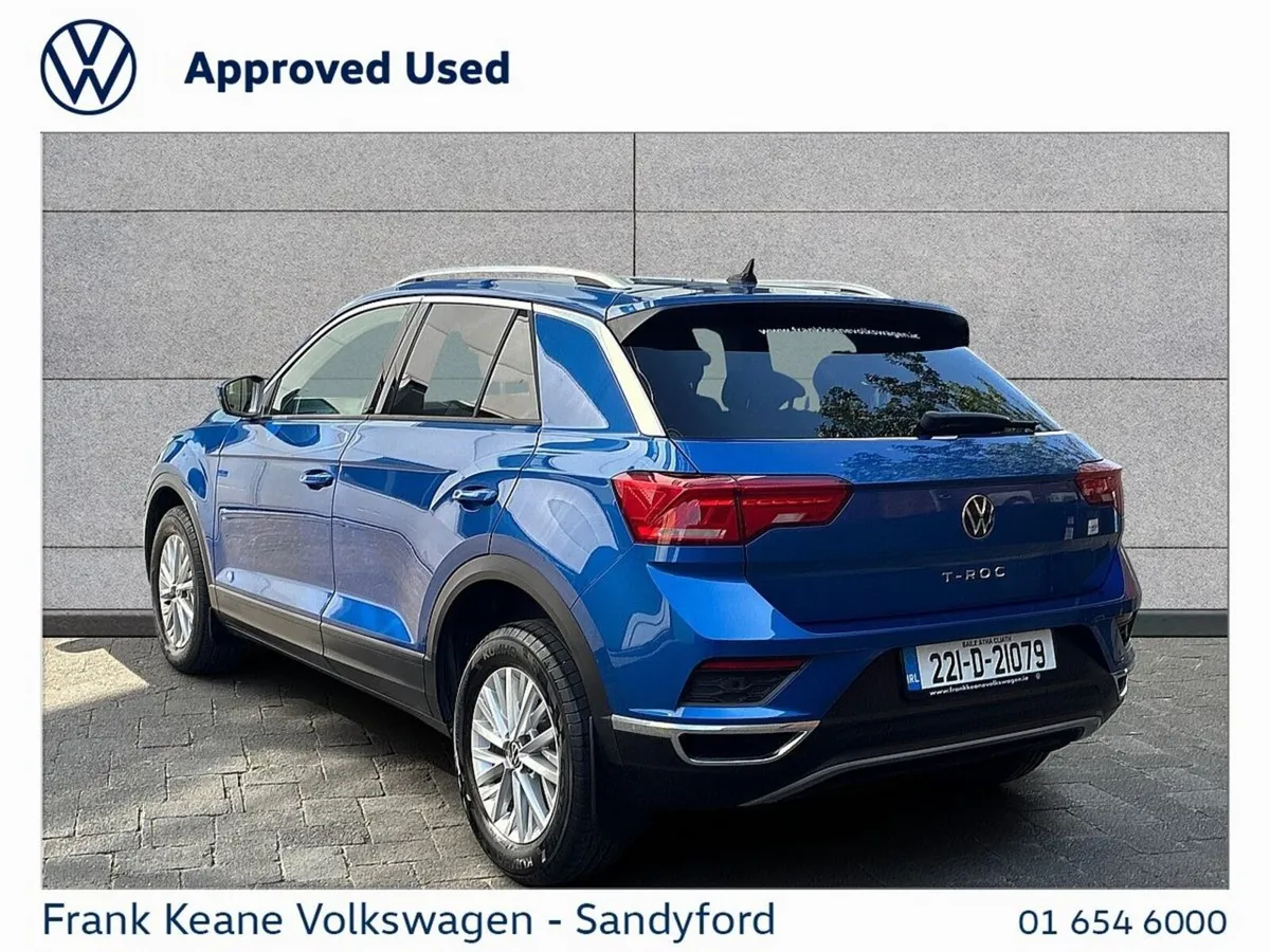 Volkswagen T-Roc SUV, Petrol, 2022, Blue