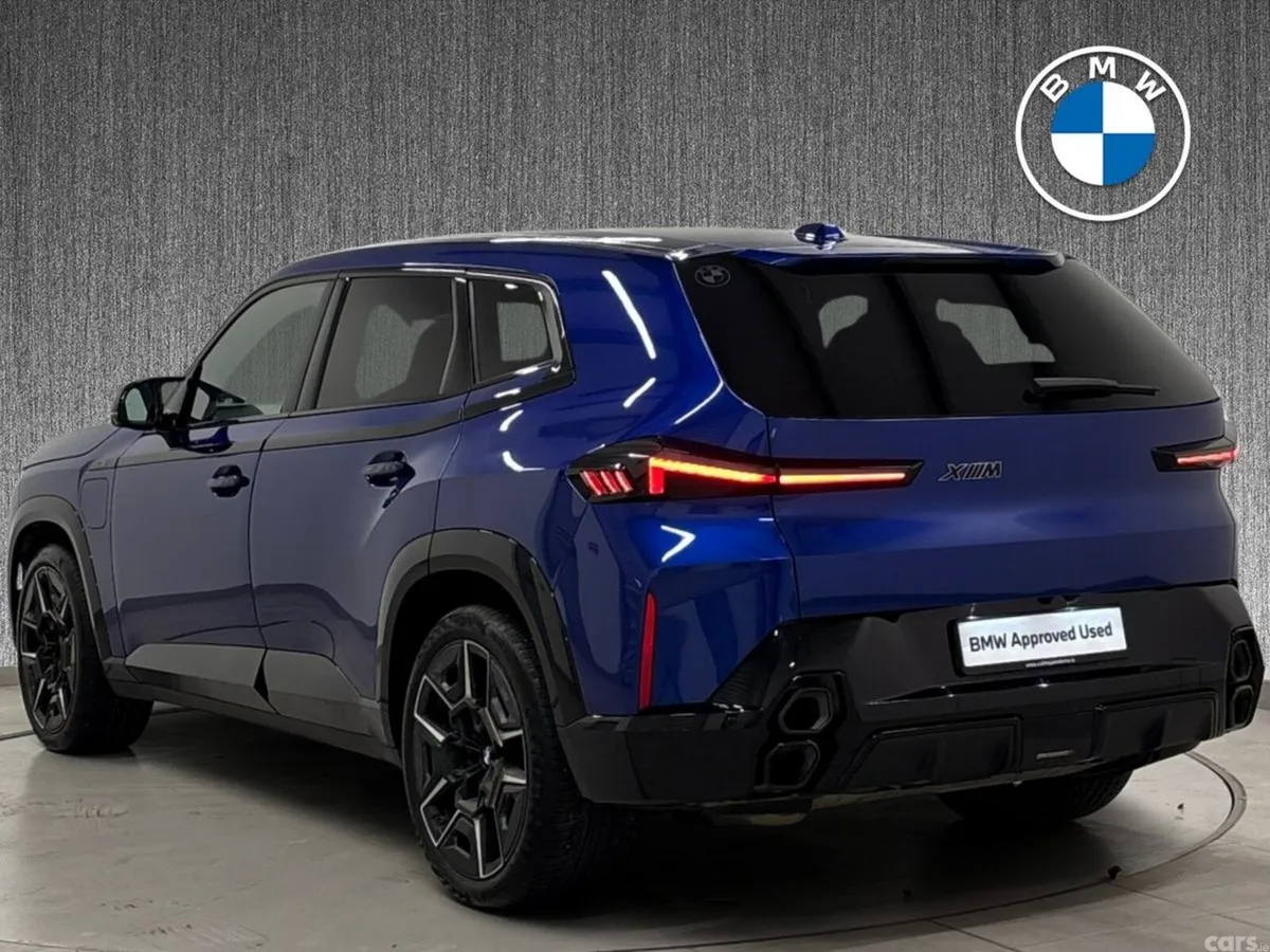 BMW XM SUV, Petrol Plug-in Hybrid, 2025, Blue