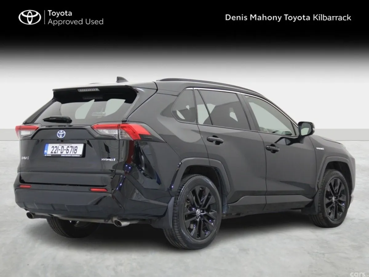 Toyota RAV4 SUV, Petrol Hybrid, 2022, Black