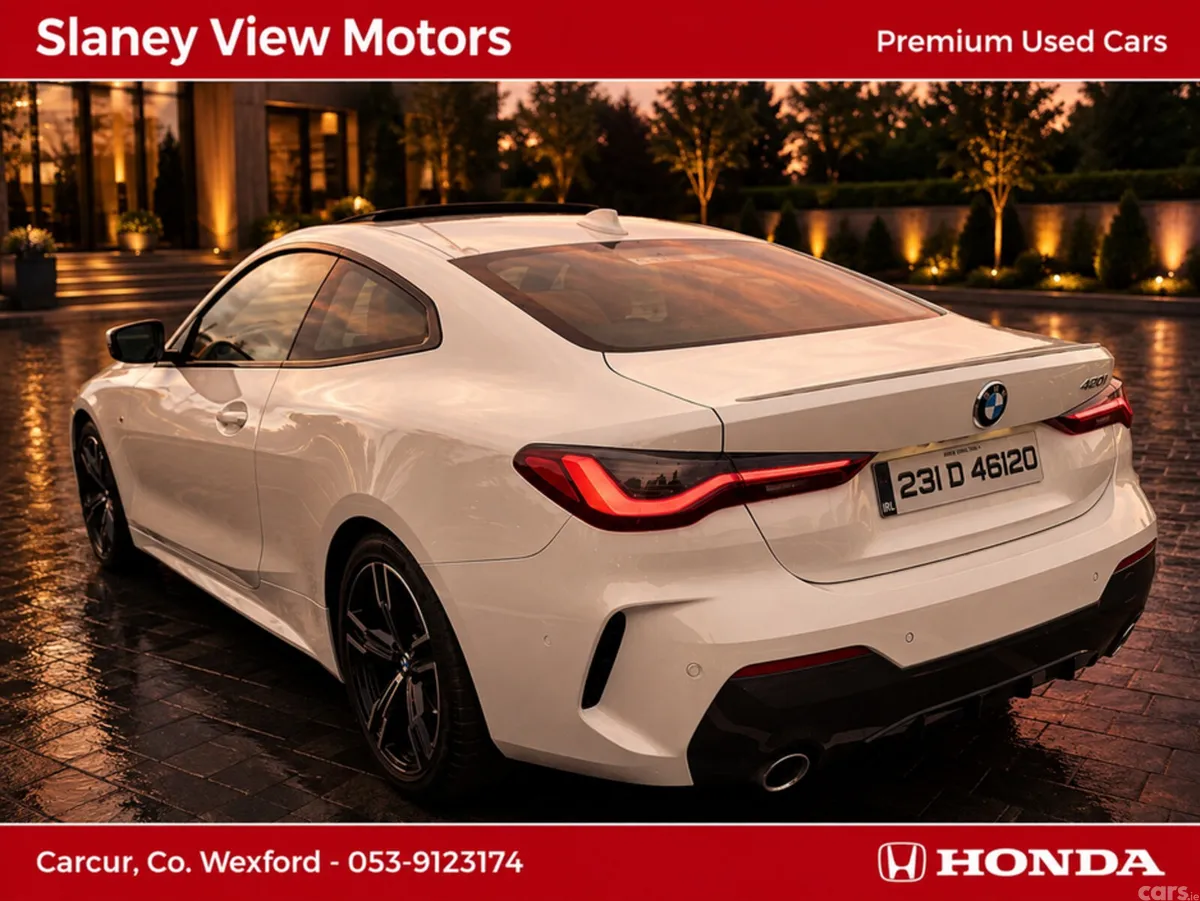 BMW 4-Series Coupe, Diesel, 2023, White