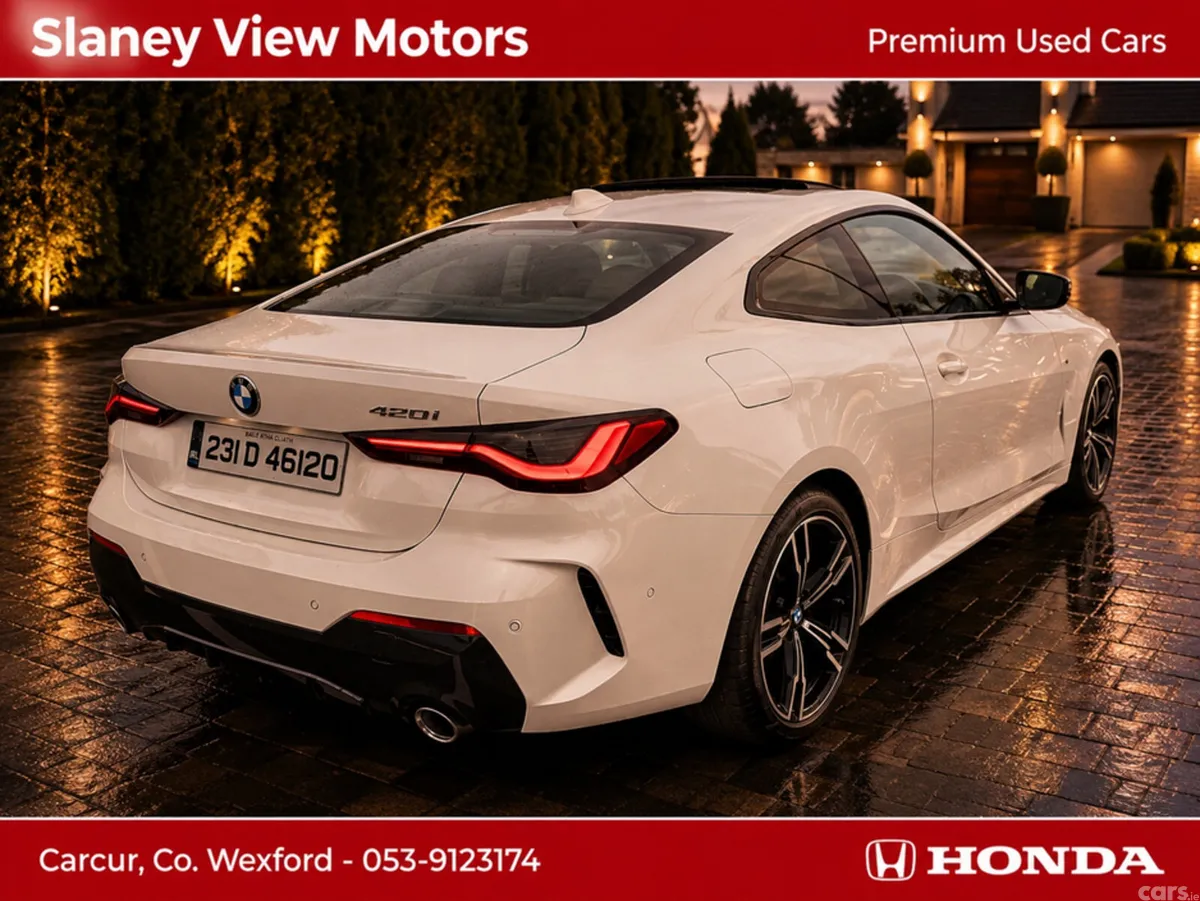 BMW 4-Series Coupe, Diesel, 2023, White