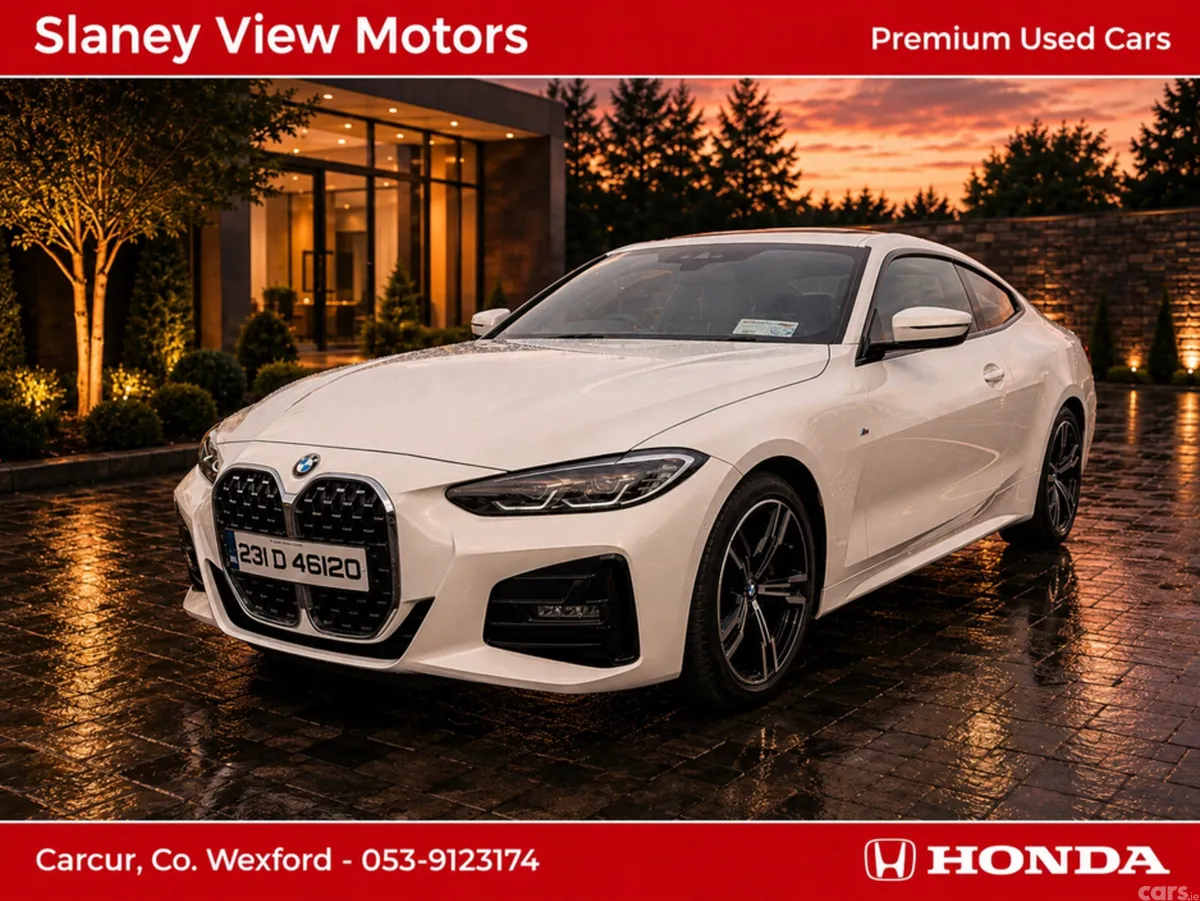 BMW 4-Series Coupe, Diesel, 2023, White