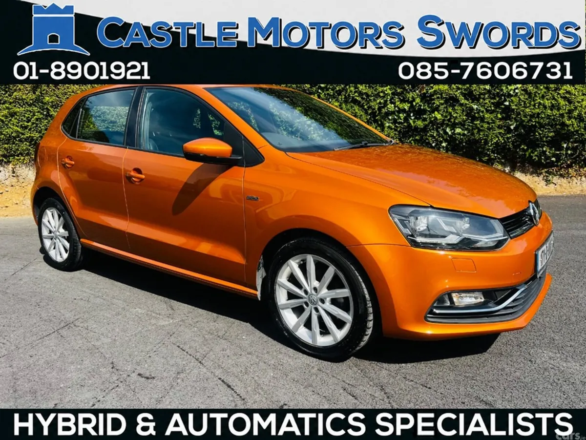 Volkswagen Polo Hatchback, Petrol, 2017, Orange