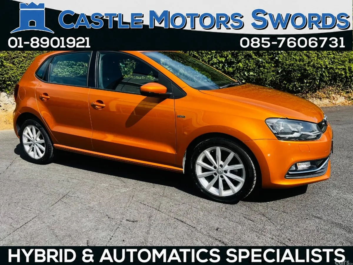 Volkswagen Polo Hatchback, Petrol, 2017, Orange