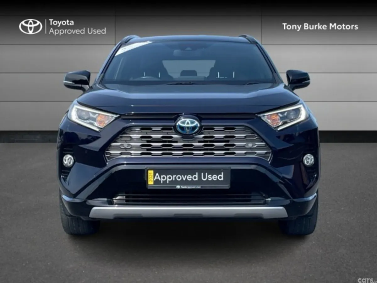 Toyota RAV4 SUV, Petrol Hybrid, 2021, Blue