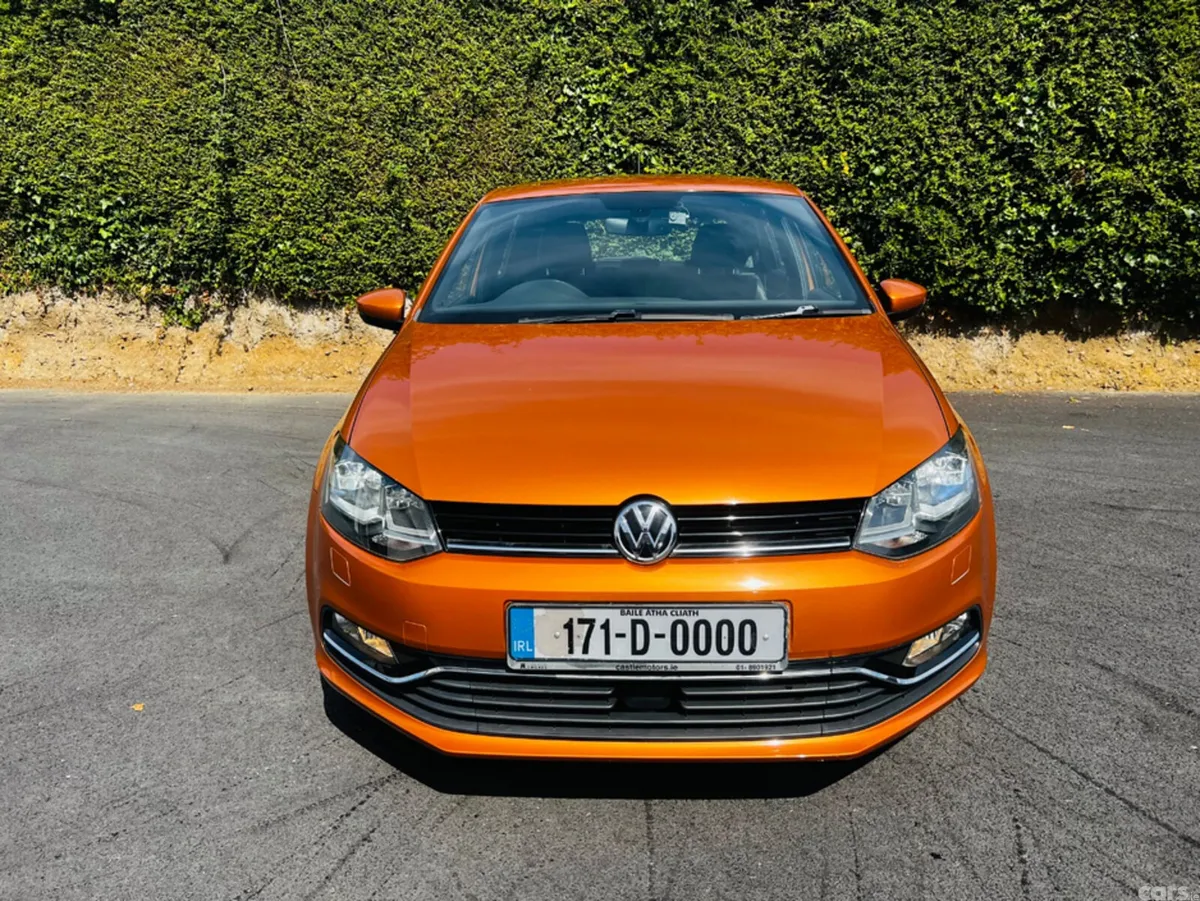 Volkswagen Polo Hatchback, Petrol, 2017, Orange