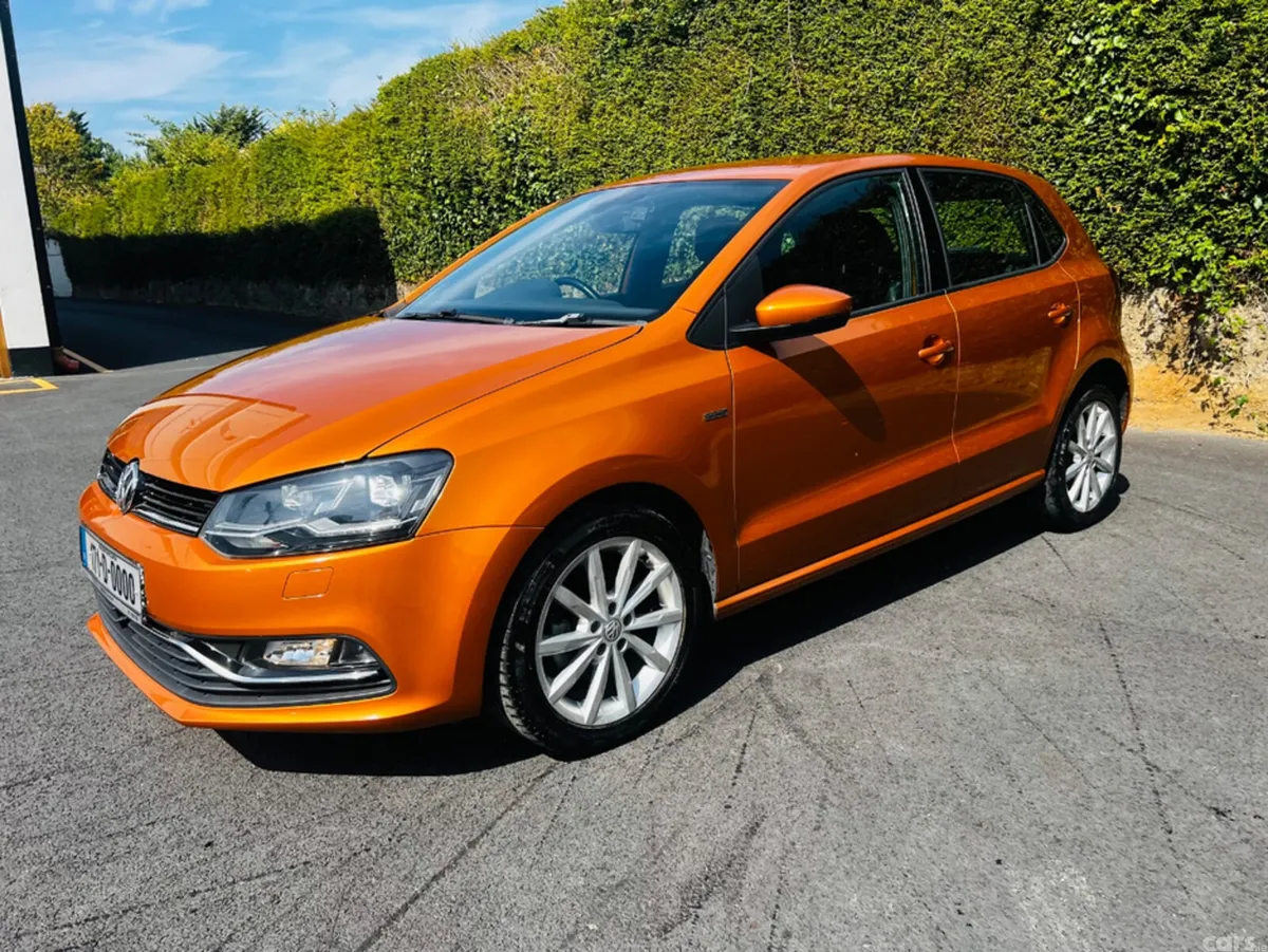 Volkswagen Polo Hatchback, Petrol, 2017, Orange