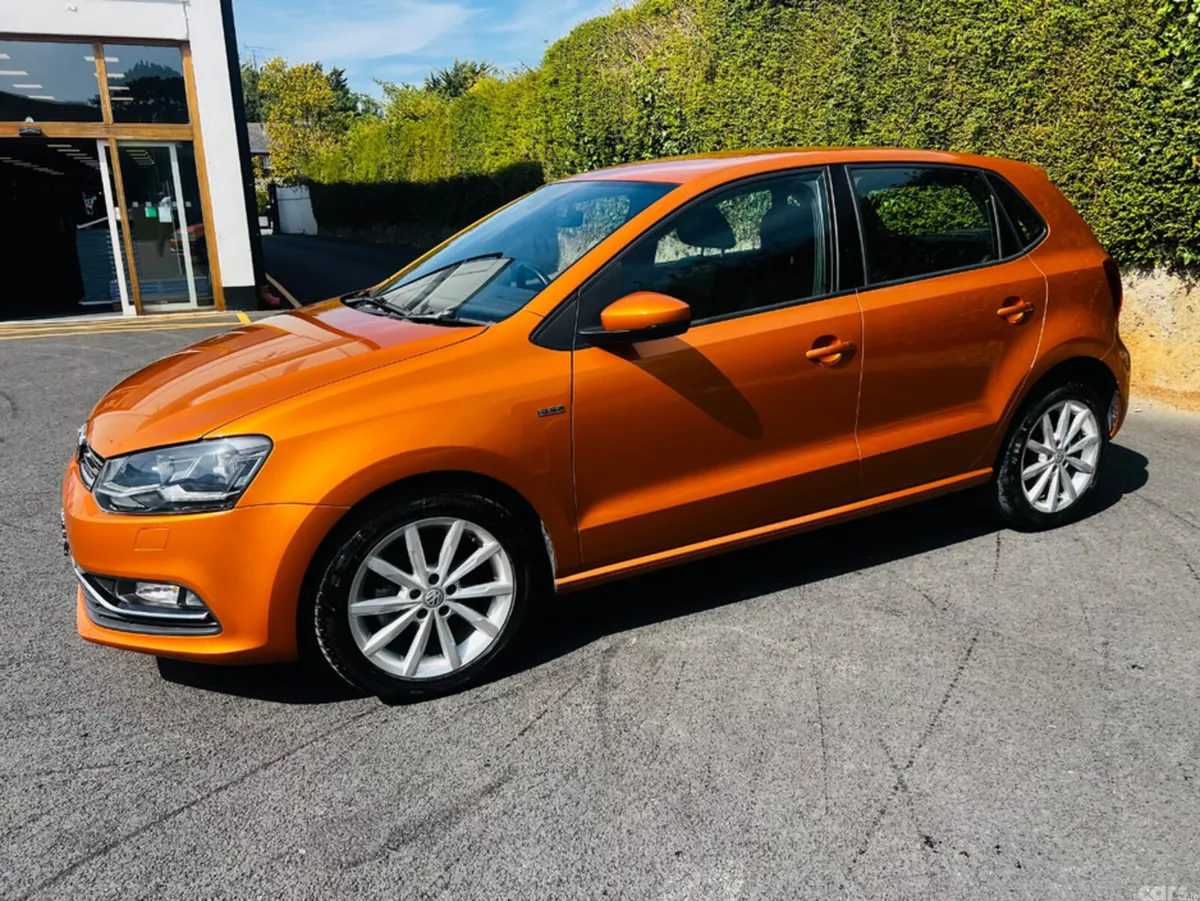 Volkswagen Polo Hatchback, Petrol, 2017, Orange
