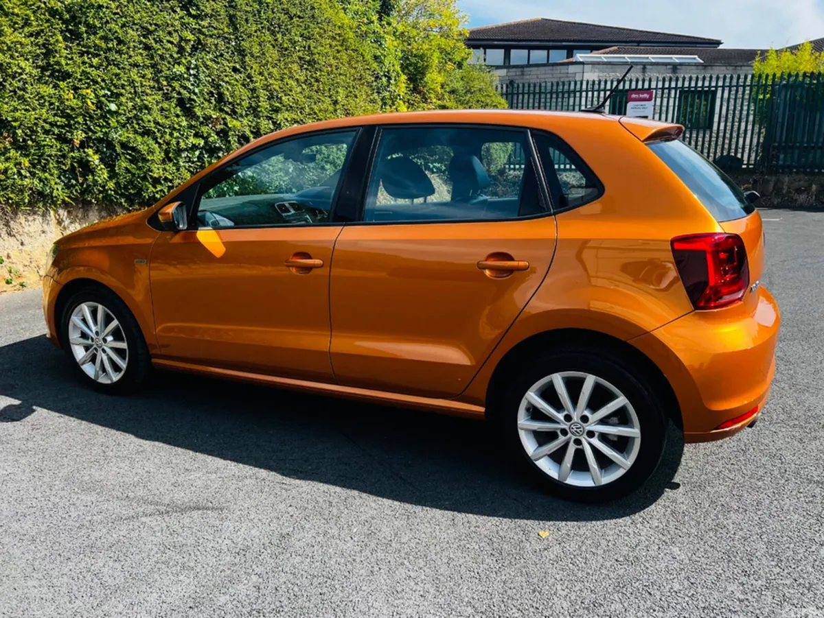 Volkswagen Polo Hatchback, Petrol, 2017, Orange