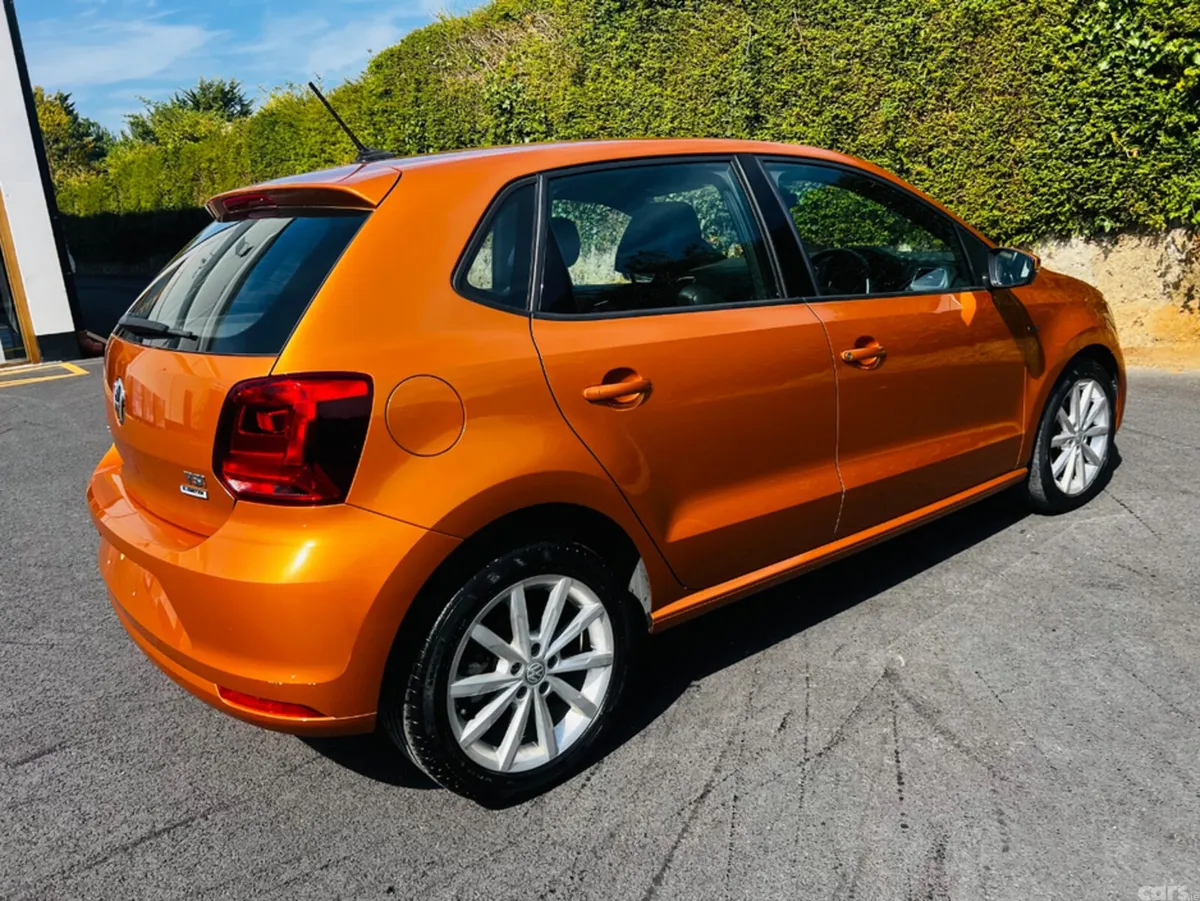 Volkswagen Polo Hatchback, Petrol, 2017, Orange