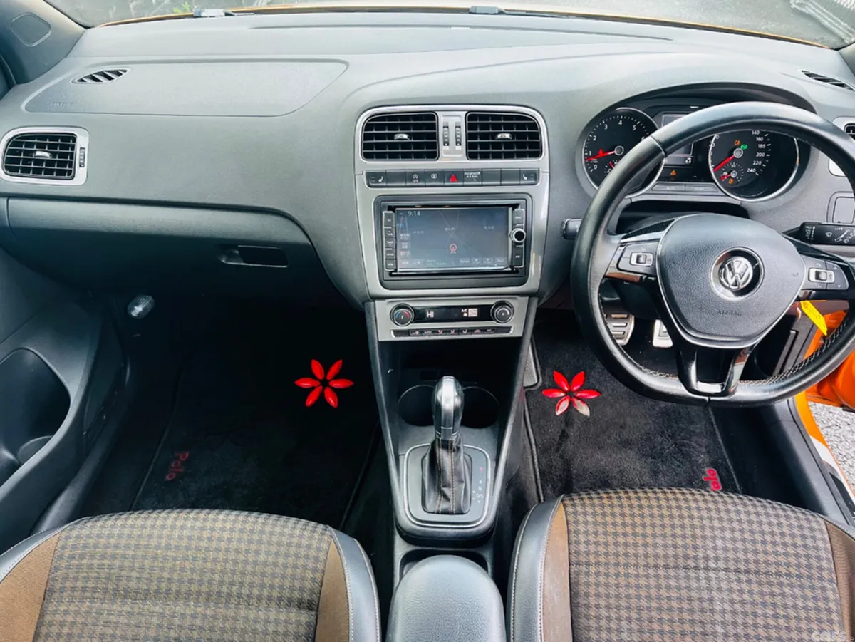 Volkswagen Polo Hatchback, Petrol, 2017, Orange