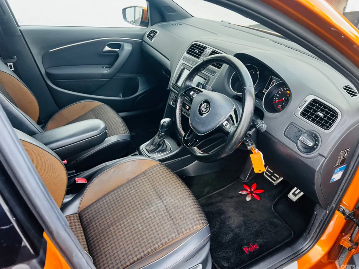 Volkswagen Polo Hatchback, Petrol, 2017, Orange