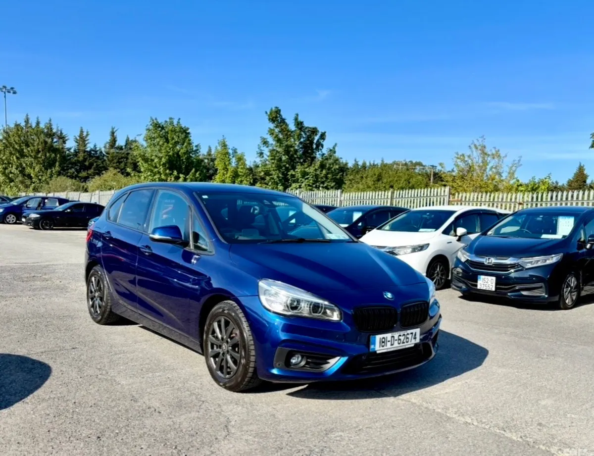 BMW 2-Series Hatchback, Diesel, 2018, Blue