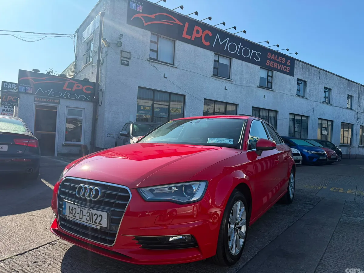 Audi A3 Saloon, Petrol, 2014, Red