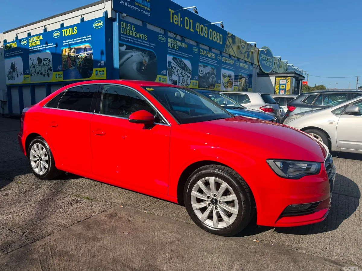 Audi A3 Saloon, Petrol, 2014, Red