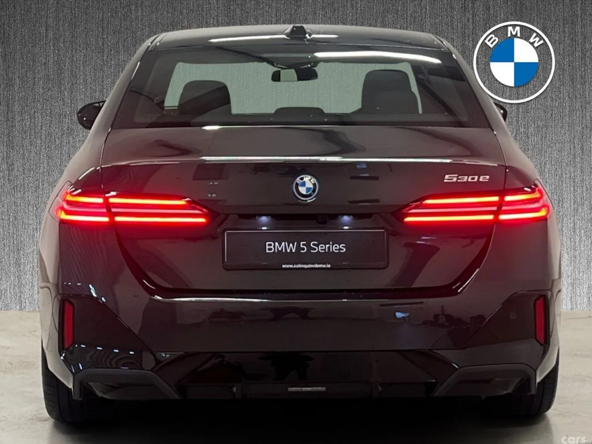 BMW 5-Series Saloon, Petrol Plug-in Hybrid, 2026, Grey
