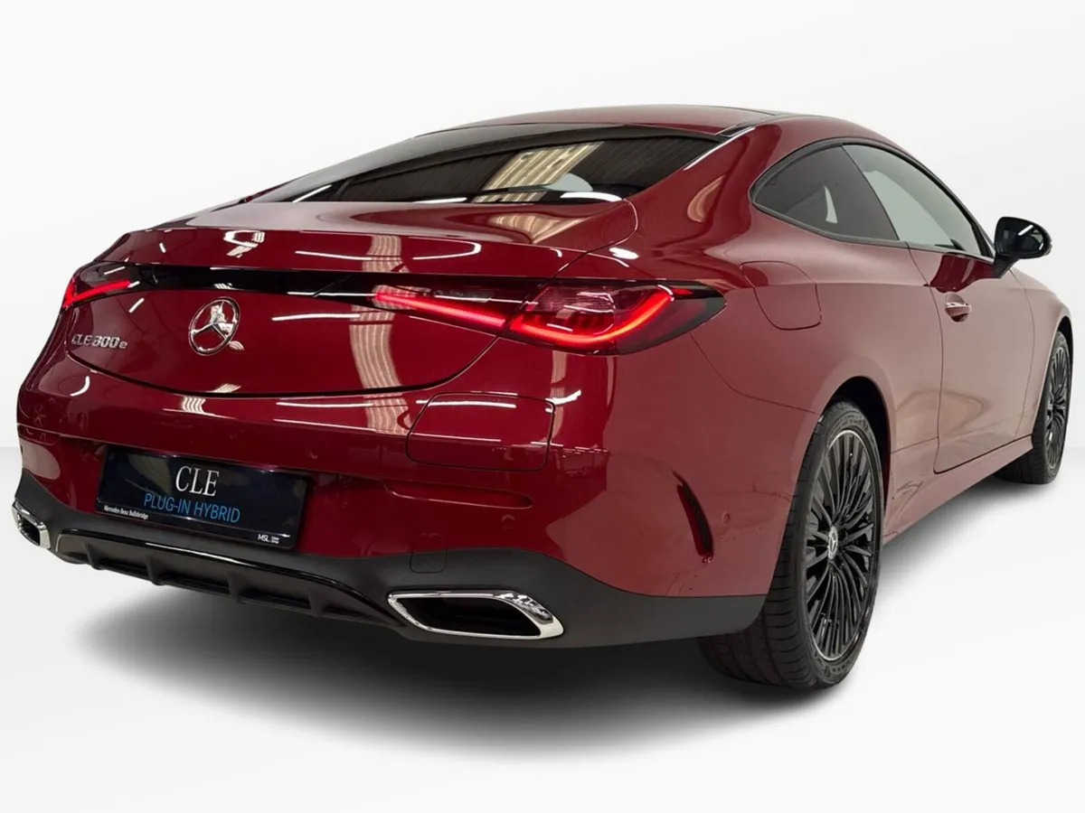Mercedes-Benz CLE Saloon, Petrol Plug-in Hybrid, 2027, Red