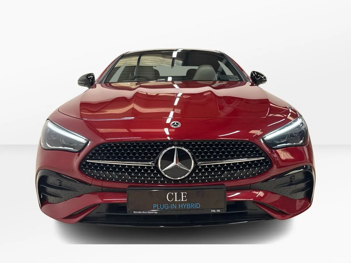 Mercedes-Benz CLE Saloon, Petrol Plug-in Hybrid, 2027, Red