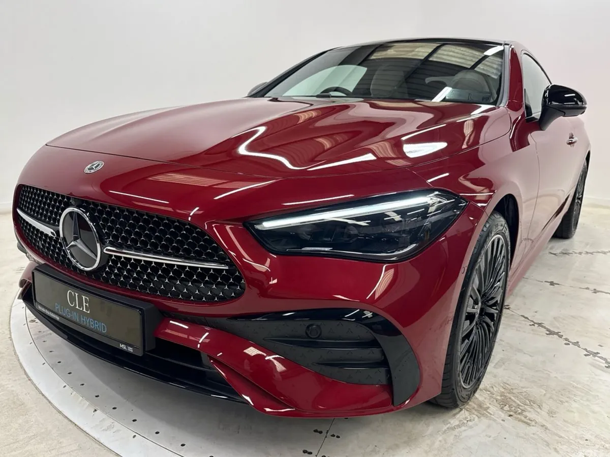 Mercedes-Benz CLE Saloon, Petrol Plug-in Hybrid, 2027, Red