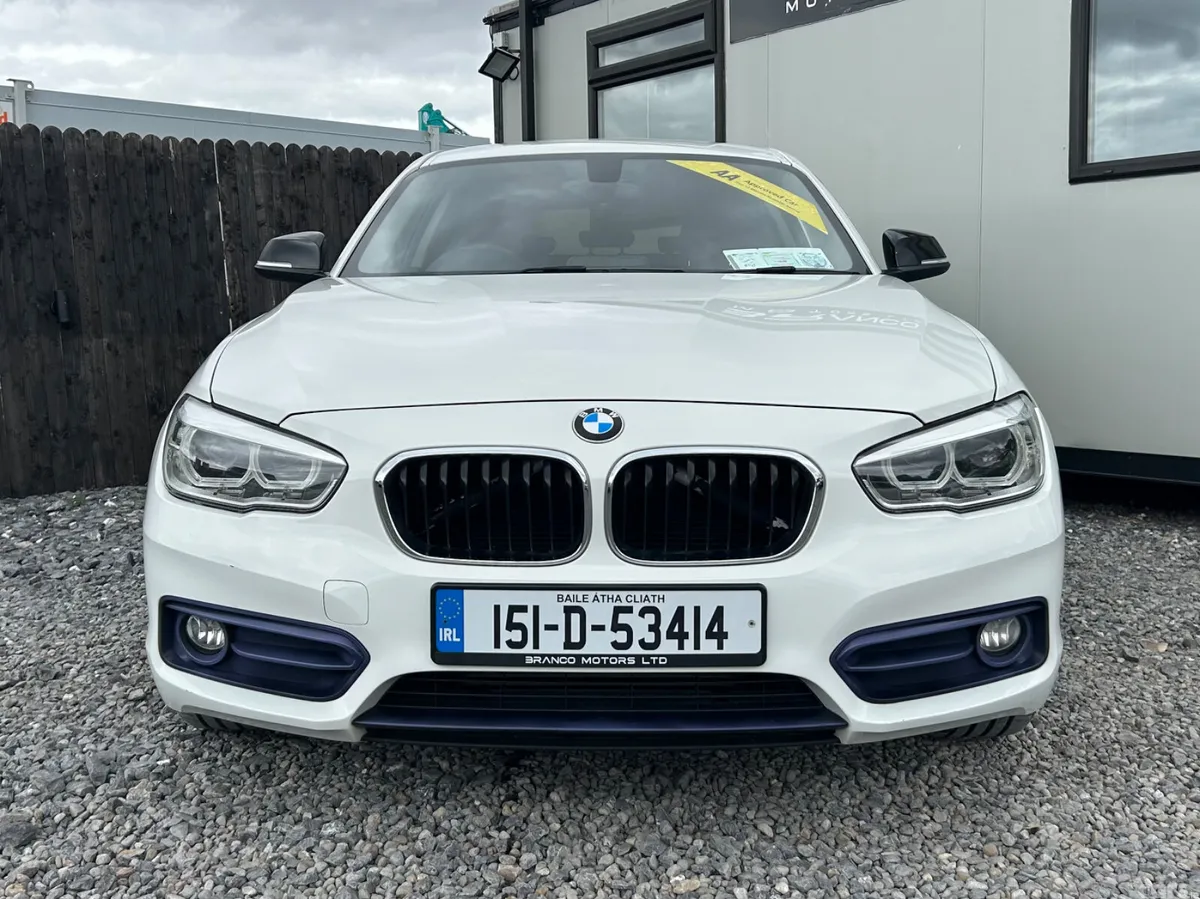 BMW 1-Series Hatchback, Diesel, 2015, White