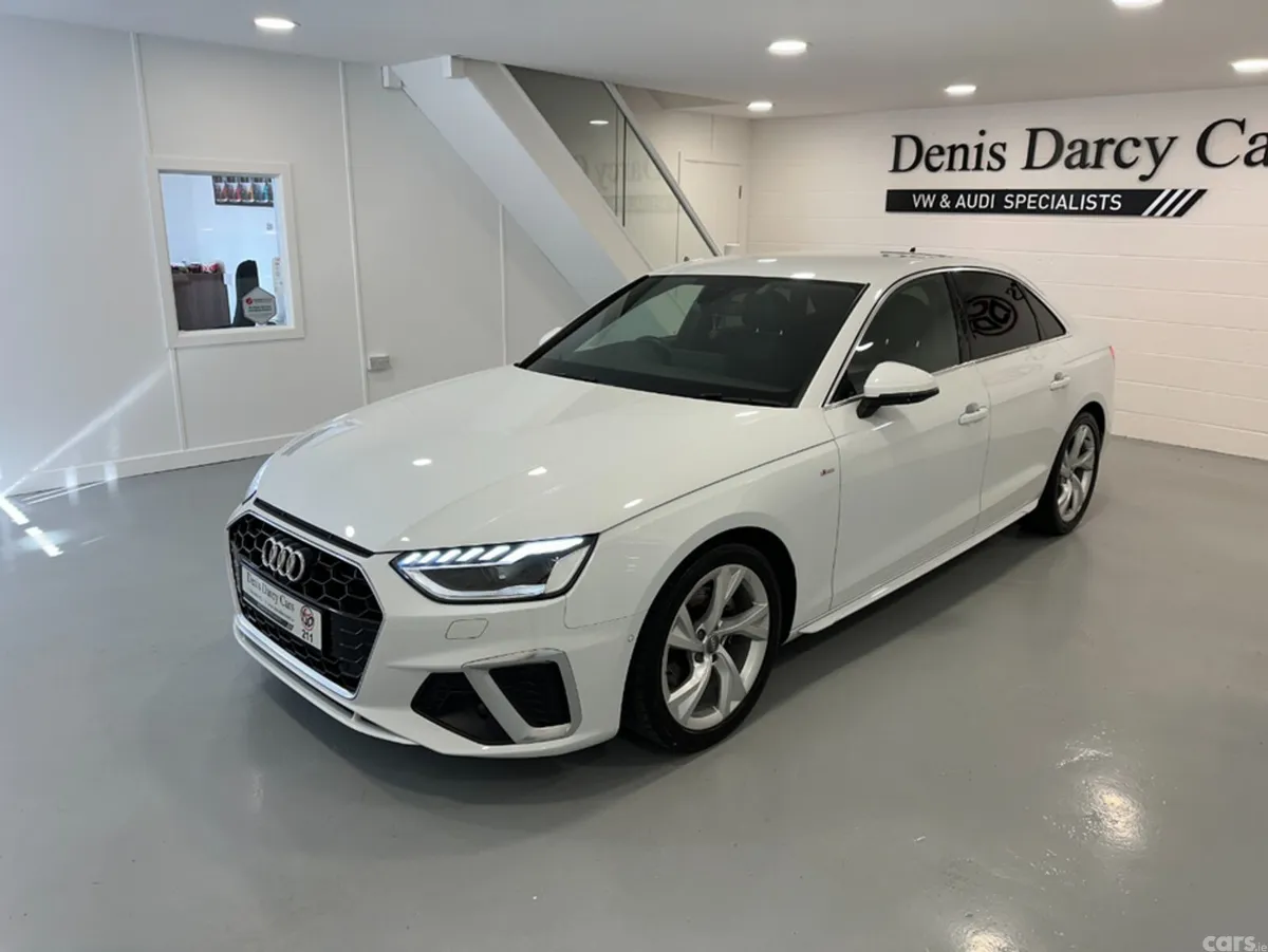 Audi A4 Saloon, Diesel, 2021, White