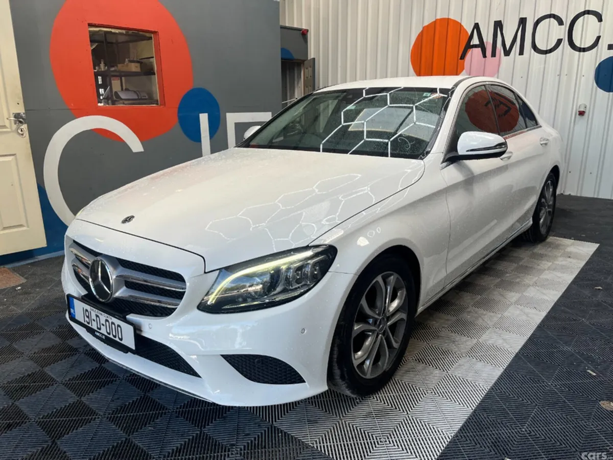 Mercedes-Benz C-Class Saloon, Diesel, 2019, White