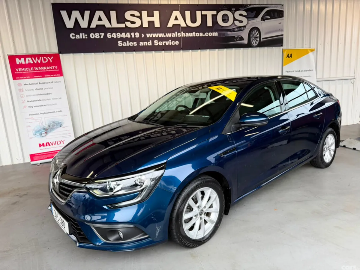 Renault Megane Saloon, Petrol, 2021, Blue