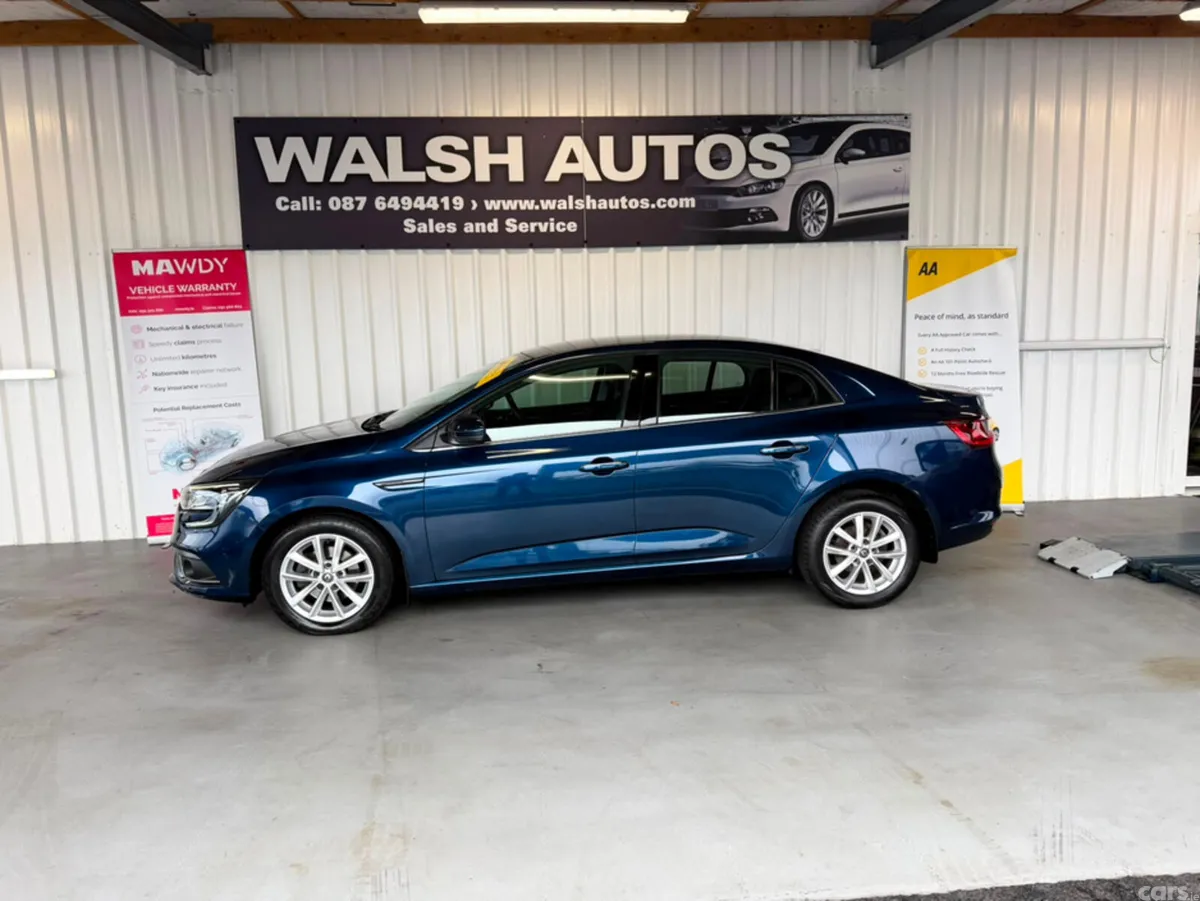 Renault Megane Saloon, Petrol, 2021, Blue