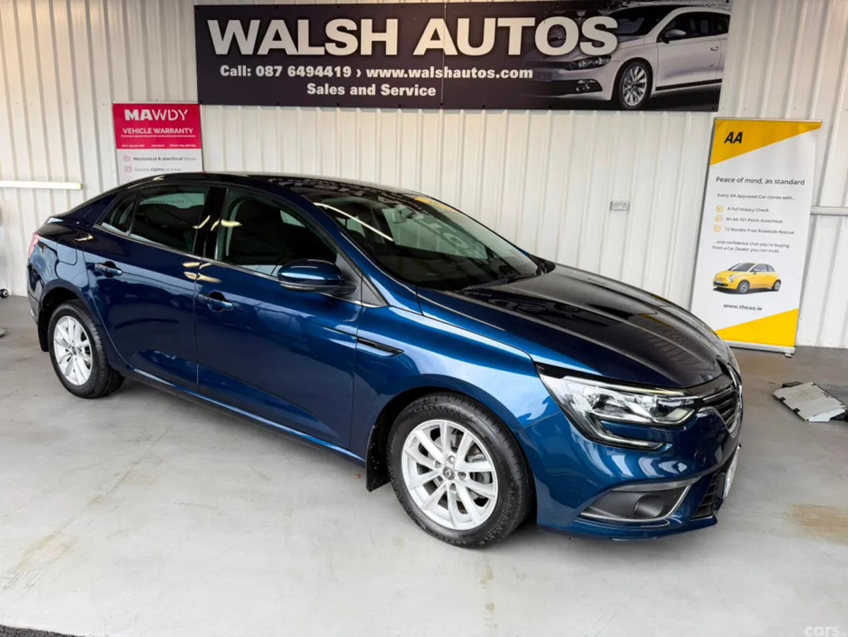 Renault Megane Saloon, Petrol, 2021, Blue