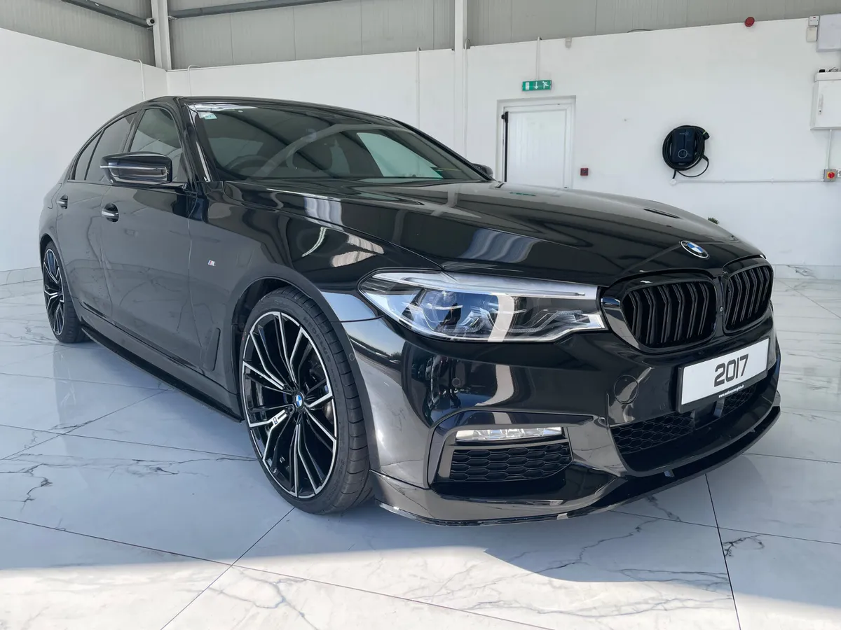 BMW 5-Series Saloon, Diesel, 2017, Black