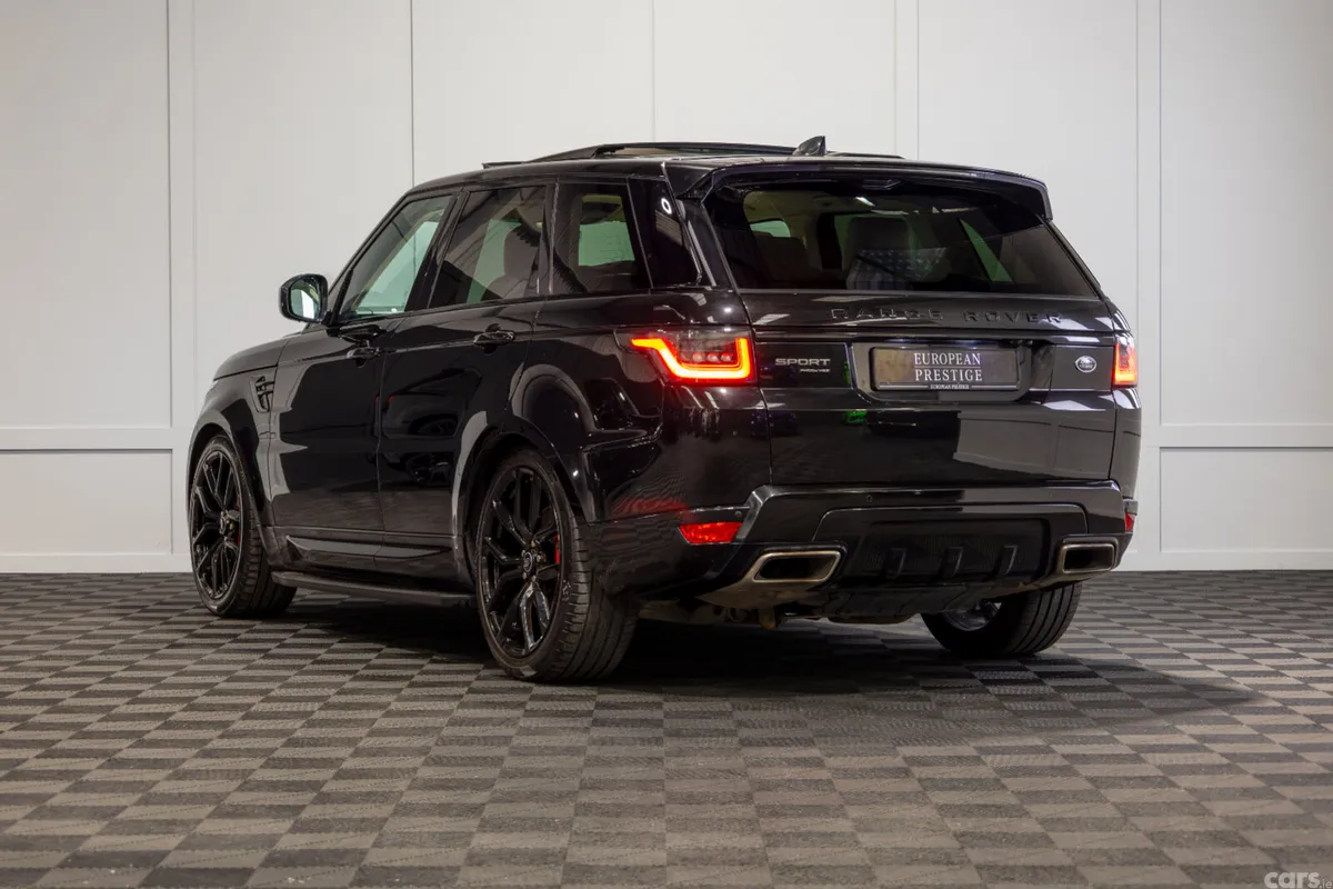 Land Rover Range Rover Sport SUV, Petrol Plug-in Hybrid, 2021, Black
