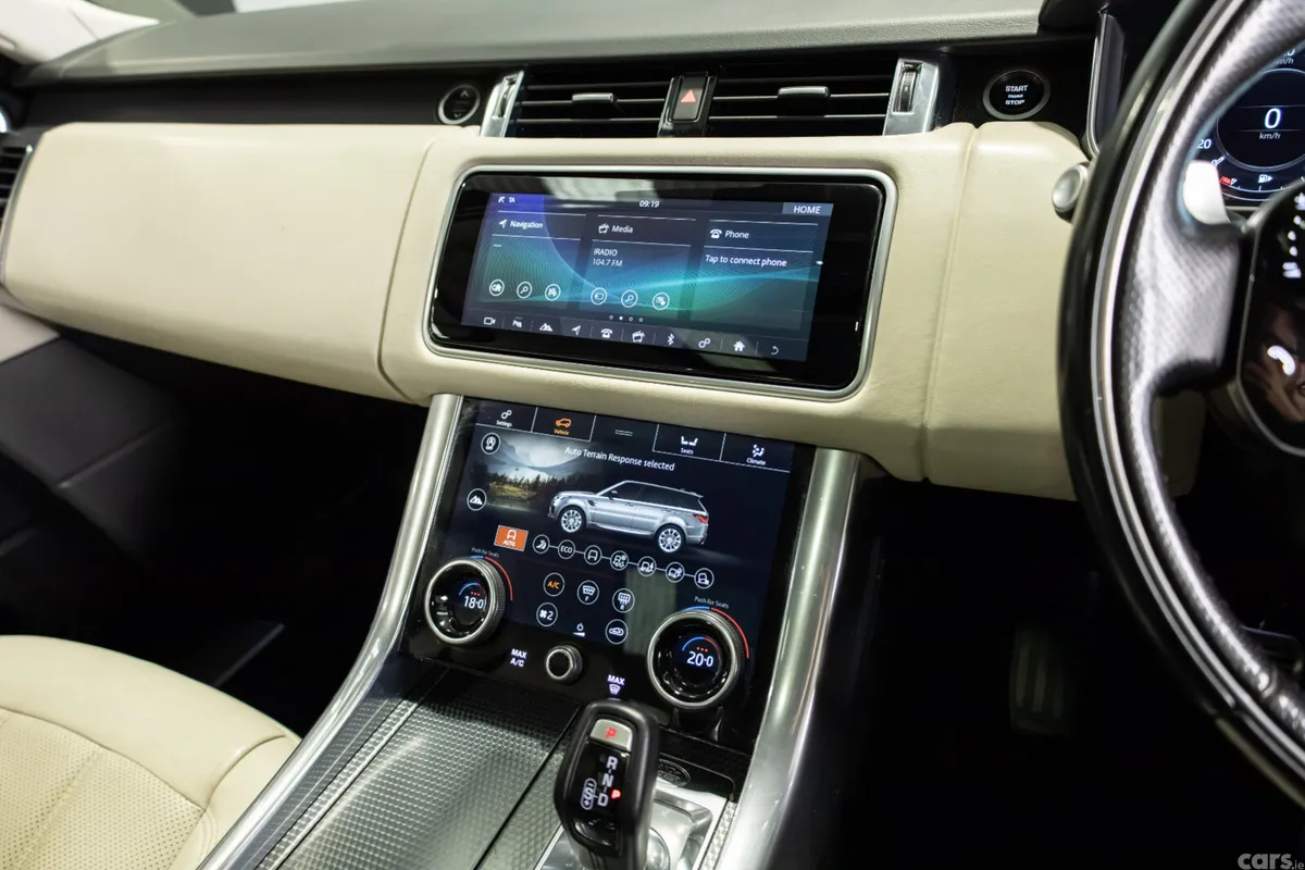 Land Rover Range Rover Sport SUV, Petrol Plug-in Hybrid, 2021, Black
