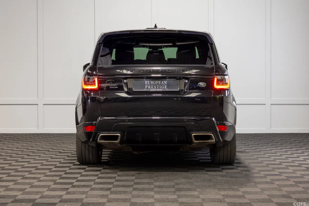 Land Rover Range Rover Sport SUV, Petrol Plug-in Hybrid, 2022, Black